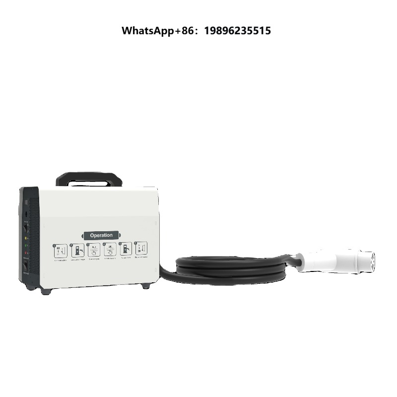 Portable Dc Fast Charger 20Kw Ccs2 - Przenośna stacja ładowania EV 20KW-40KW, komercyjna,
