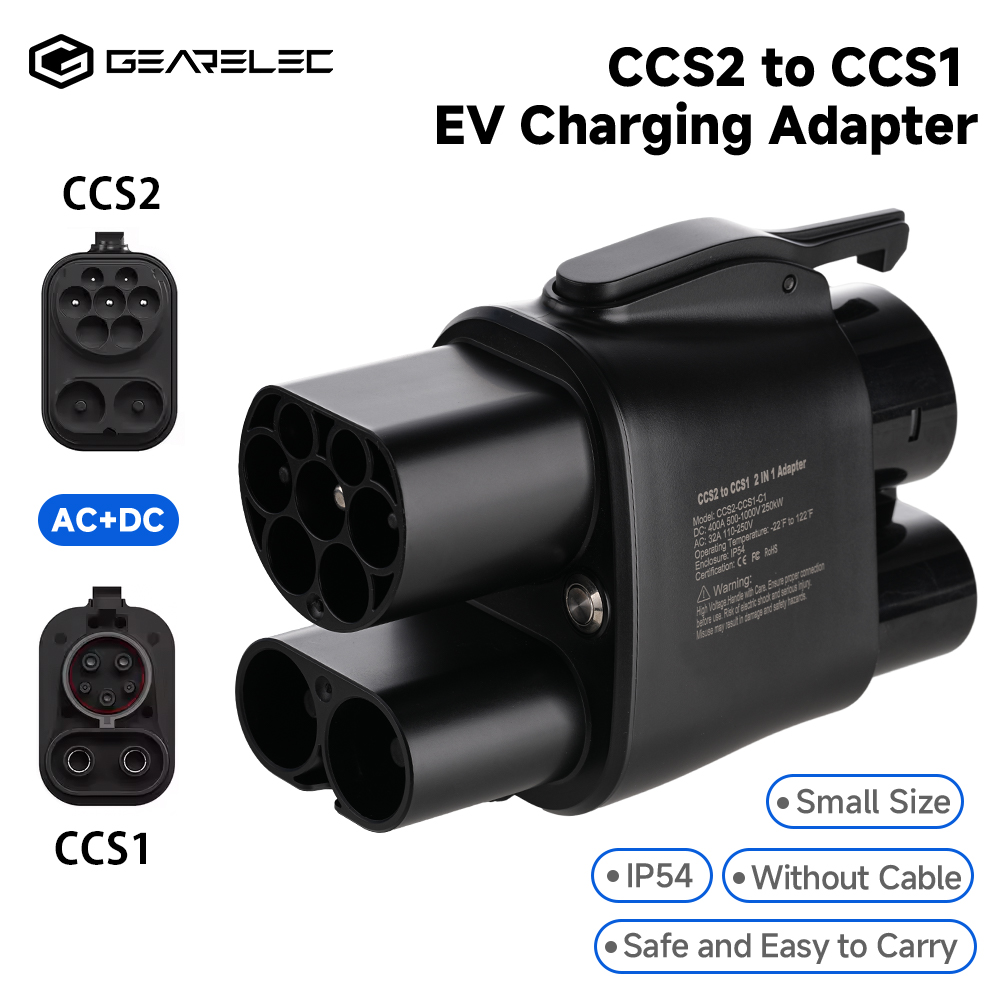 Ccs2 To Ccs1 Fast Charge Adapter 250Kw - GEARELEC CCS2 do CCS1 Adapter DC