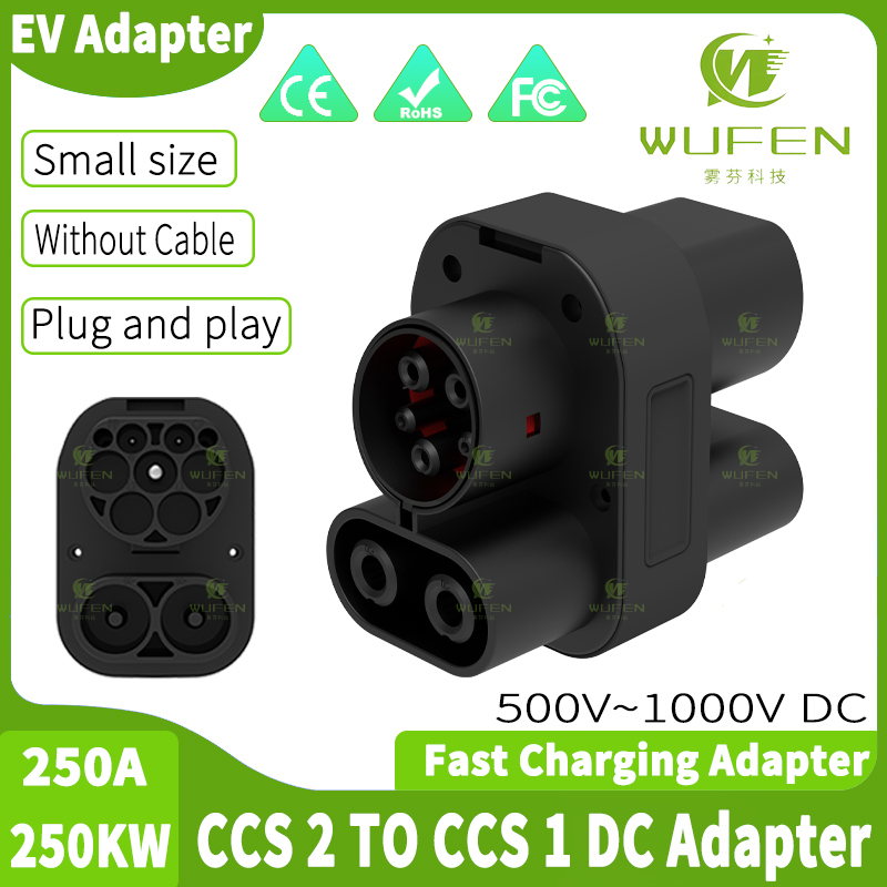 WUFEN Adapter AC & DC CCS2 do  – Ccs2 To Ccs1 Fast Charge Adapter 250Kw recenzja i cena
