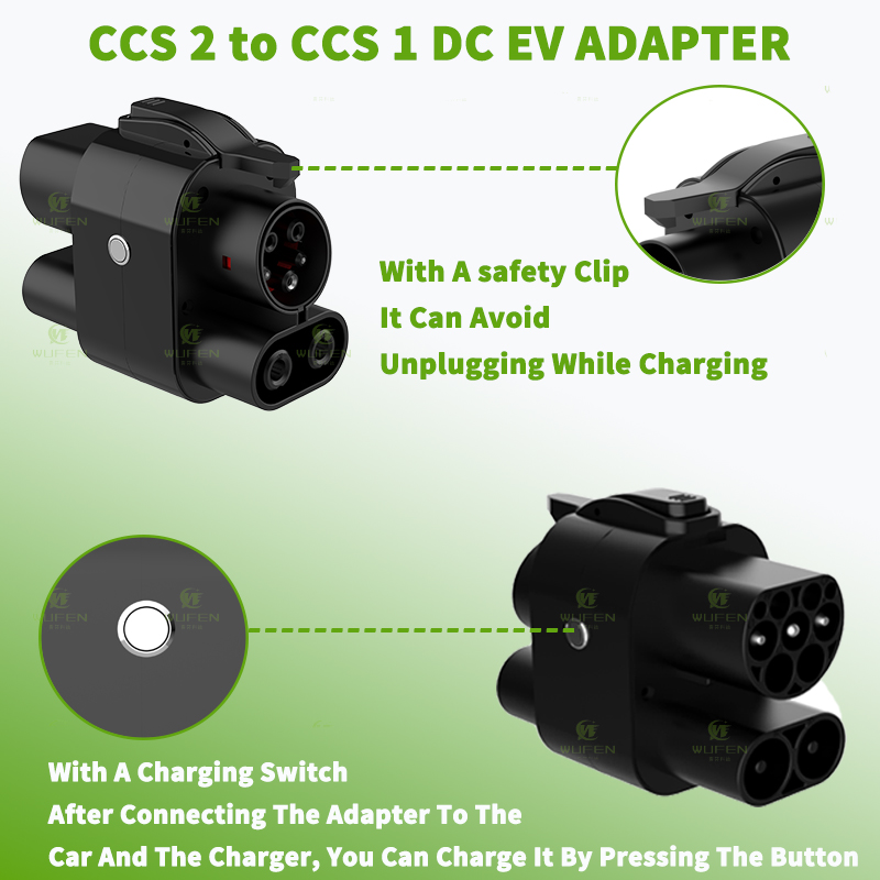 WUFEN CCS2 do CCS1 250A Adapte – Ccs2 To Ccs1 Fast Charge Adapter 250Kw recenzja i cena