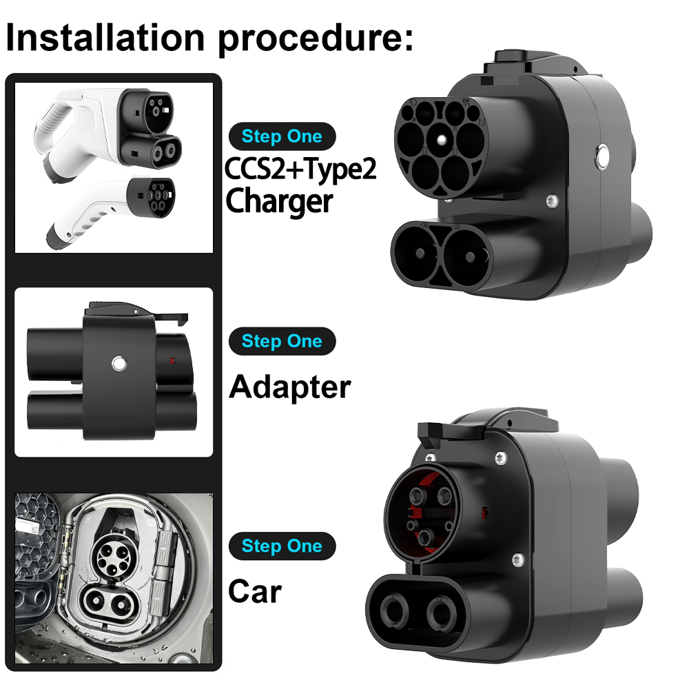 UNIRISE 250kW+7.2kW DC+AC Adap – Ccs2 To Ccs1 Fast Charge Adapter 250Kw recenzja i cena