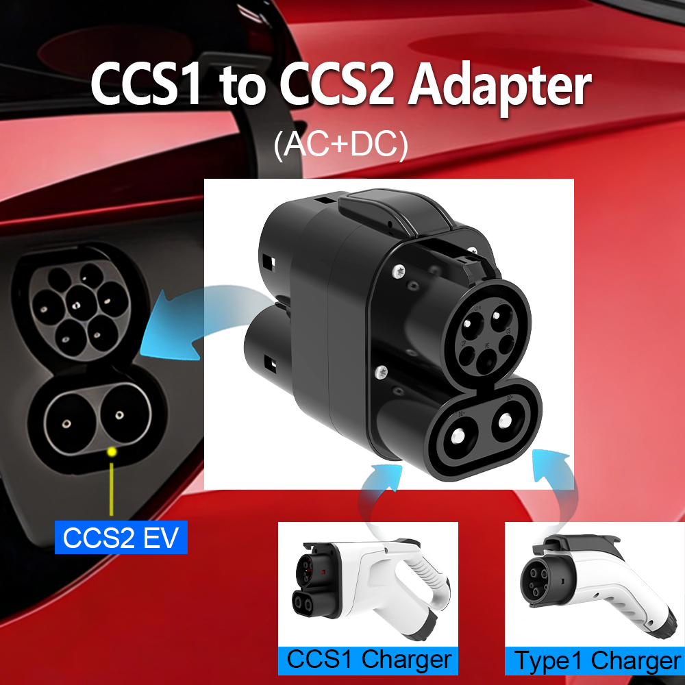 Adapter CCS1 do CCS2 EV AC+DC  – Ccs2 To Ccs1 Fast Charge Adapter 250Kw recenzja i cena
