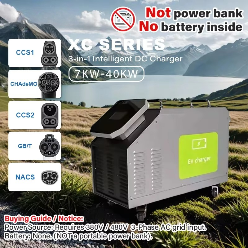 Wejście zasilania 480V 3-fazow – Portable Dc Fast Charger 20Kw Ccs2 recenzja i cena