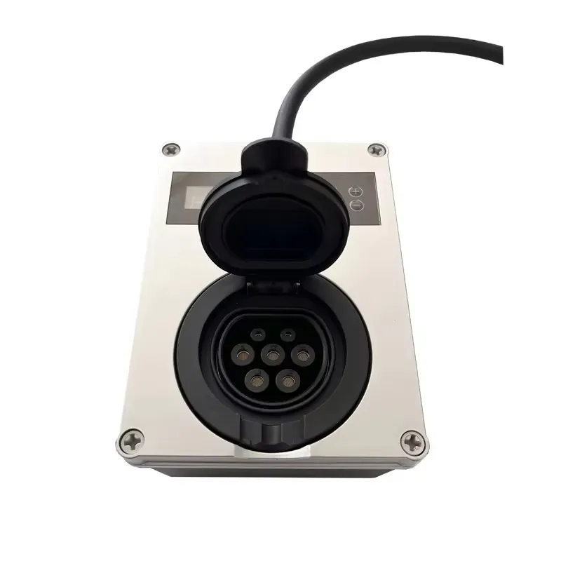 Mini 16A 32A Inteligentna łado – Portable Ev Charger 32A Type 2 Cee Plug recenzja i cena